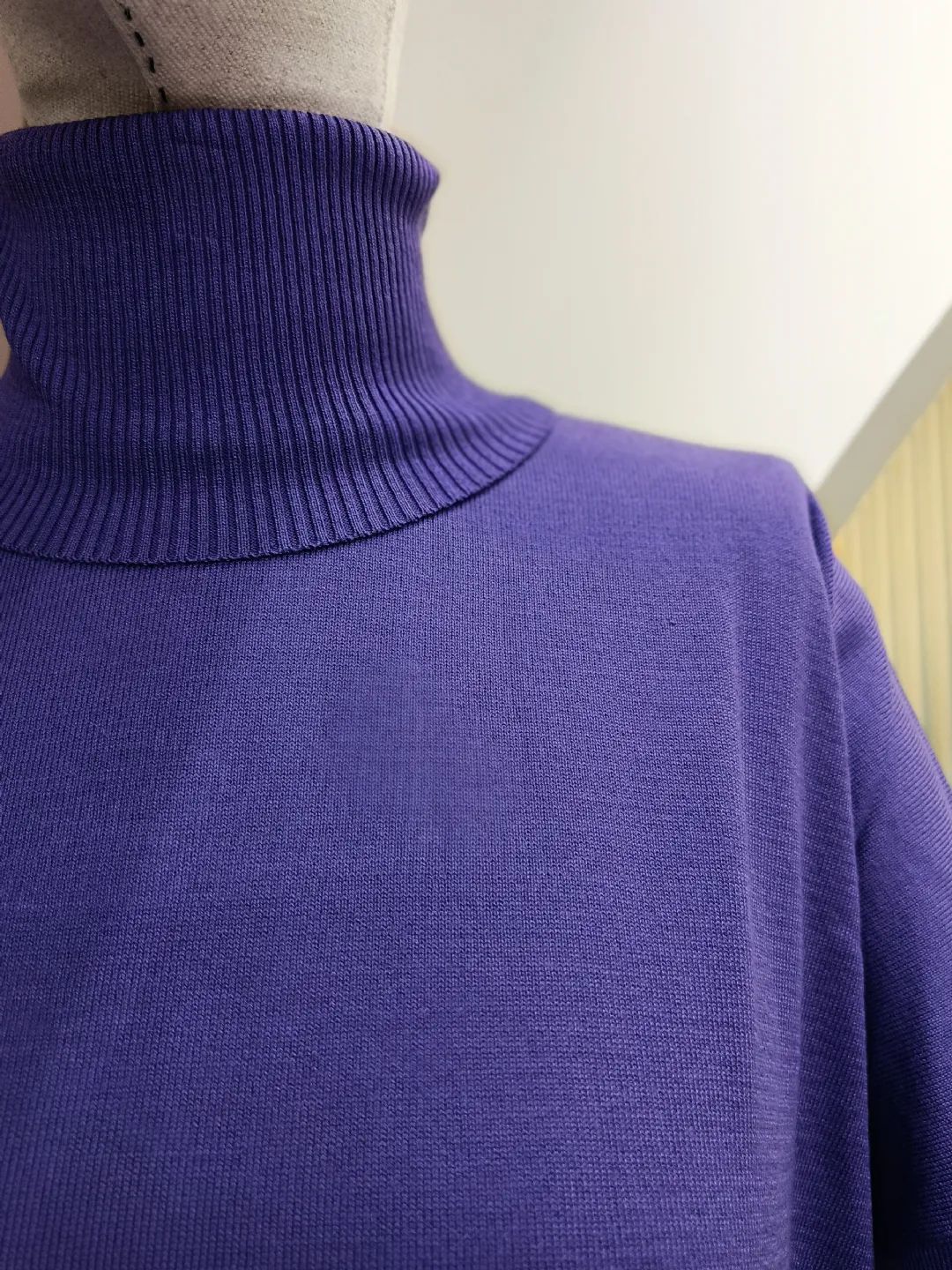 Bal�k�� Yaka Basic Triko Tunik Mor