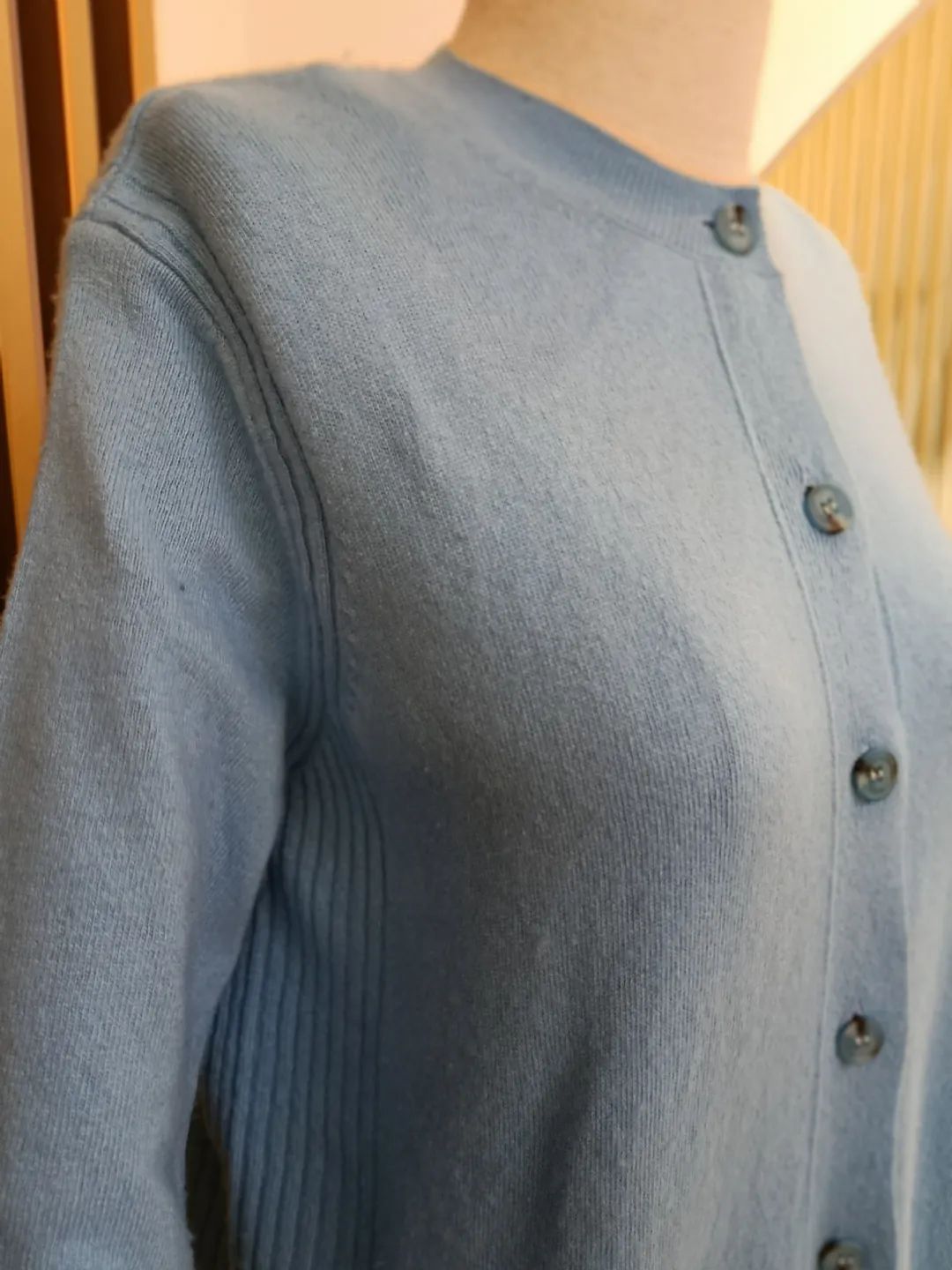 Basic Ka�mir Uzun H�rka Mavi