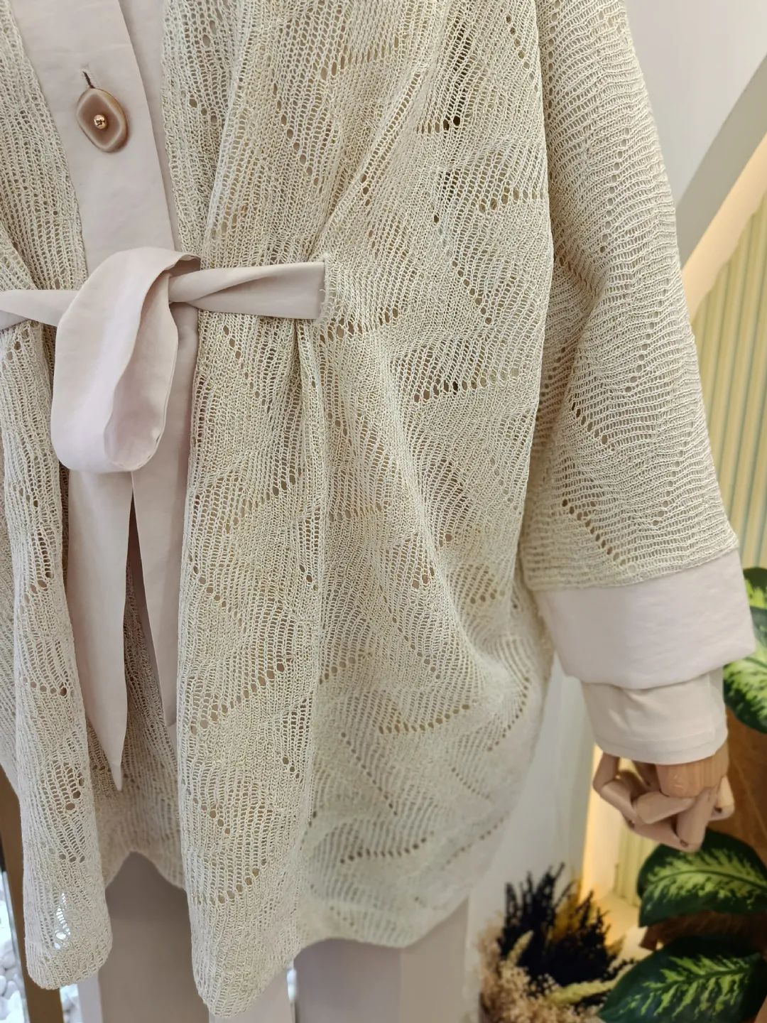 Beli Ba�c�kl� Ceket Bej