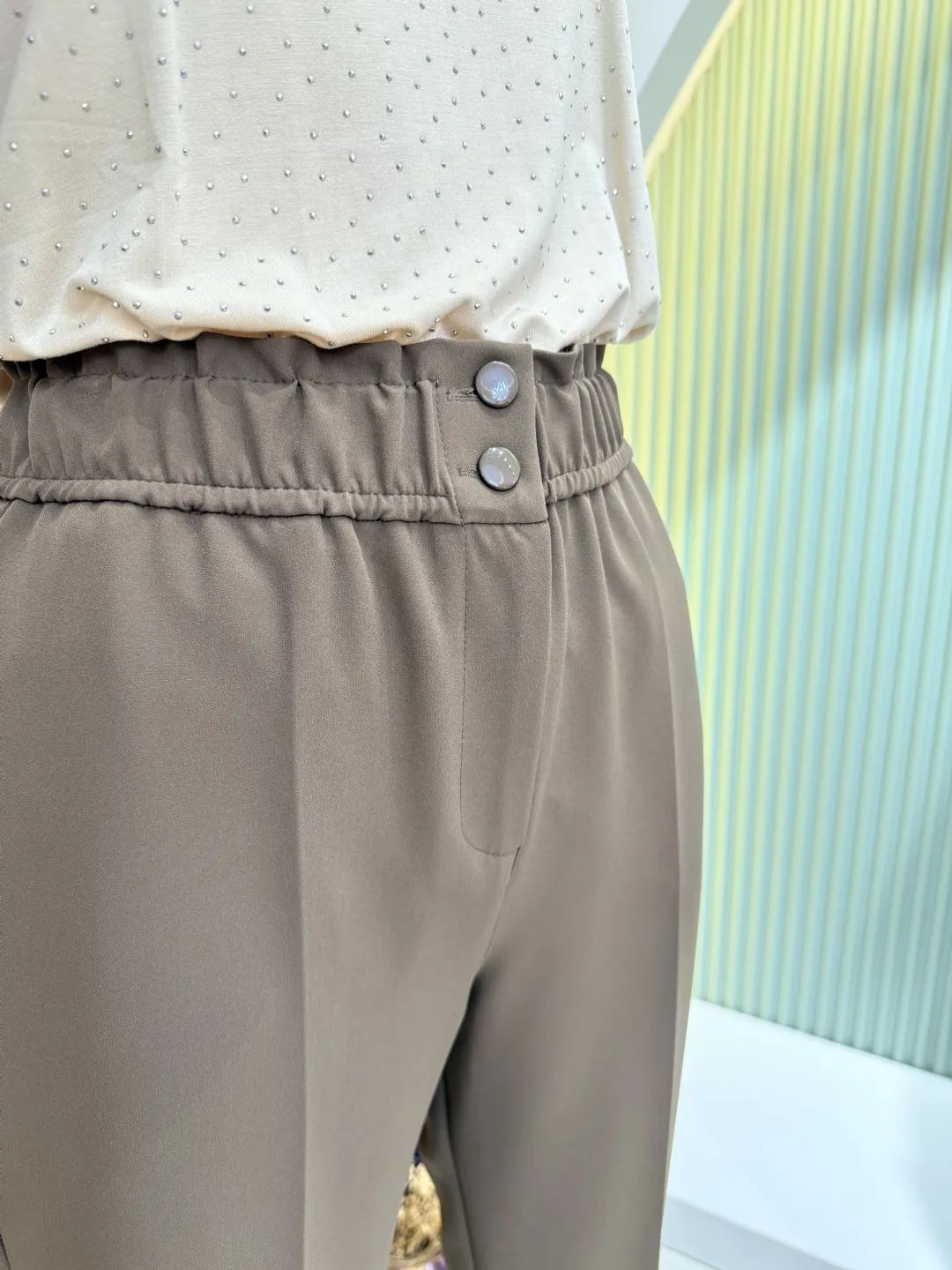 Duble Pa�a Pantolon Kahverengi