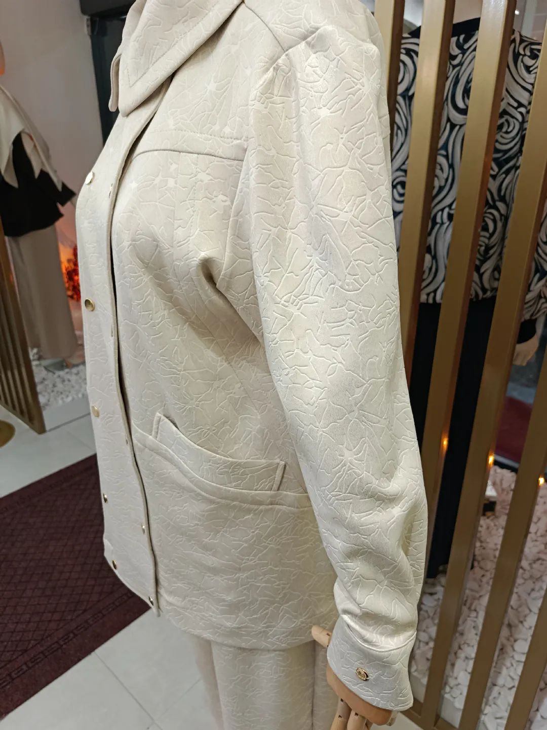 Kendinden Simli Kabartmal� Tak�m