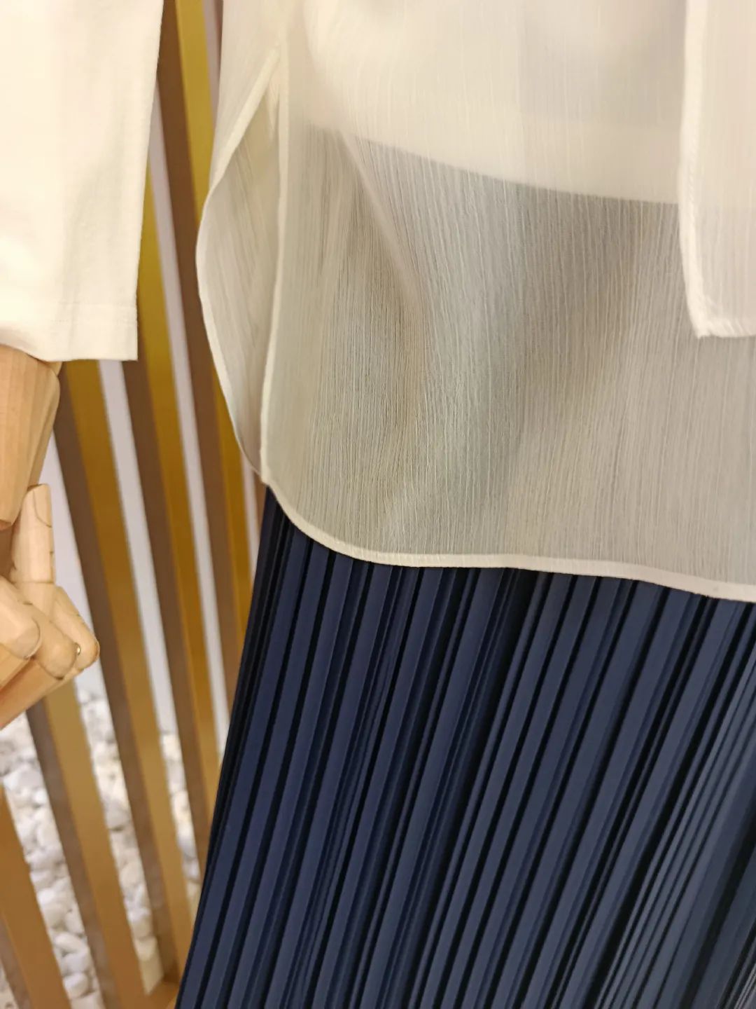 K�r���k Piliseli Etek Lacivert