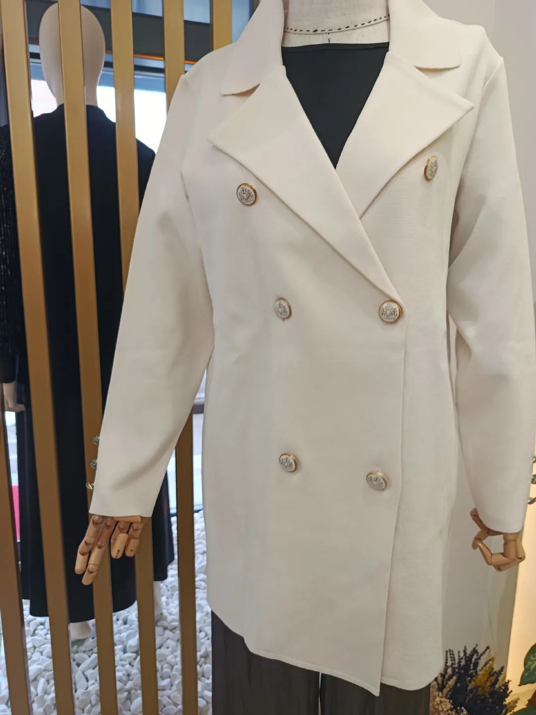 Kruvaze Yaka Rayon H�rka Vanilya