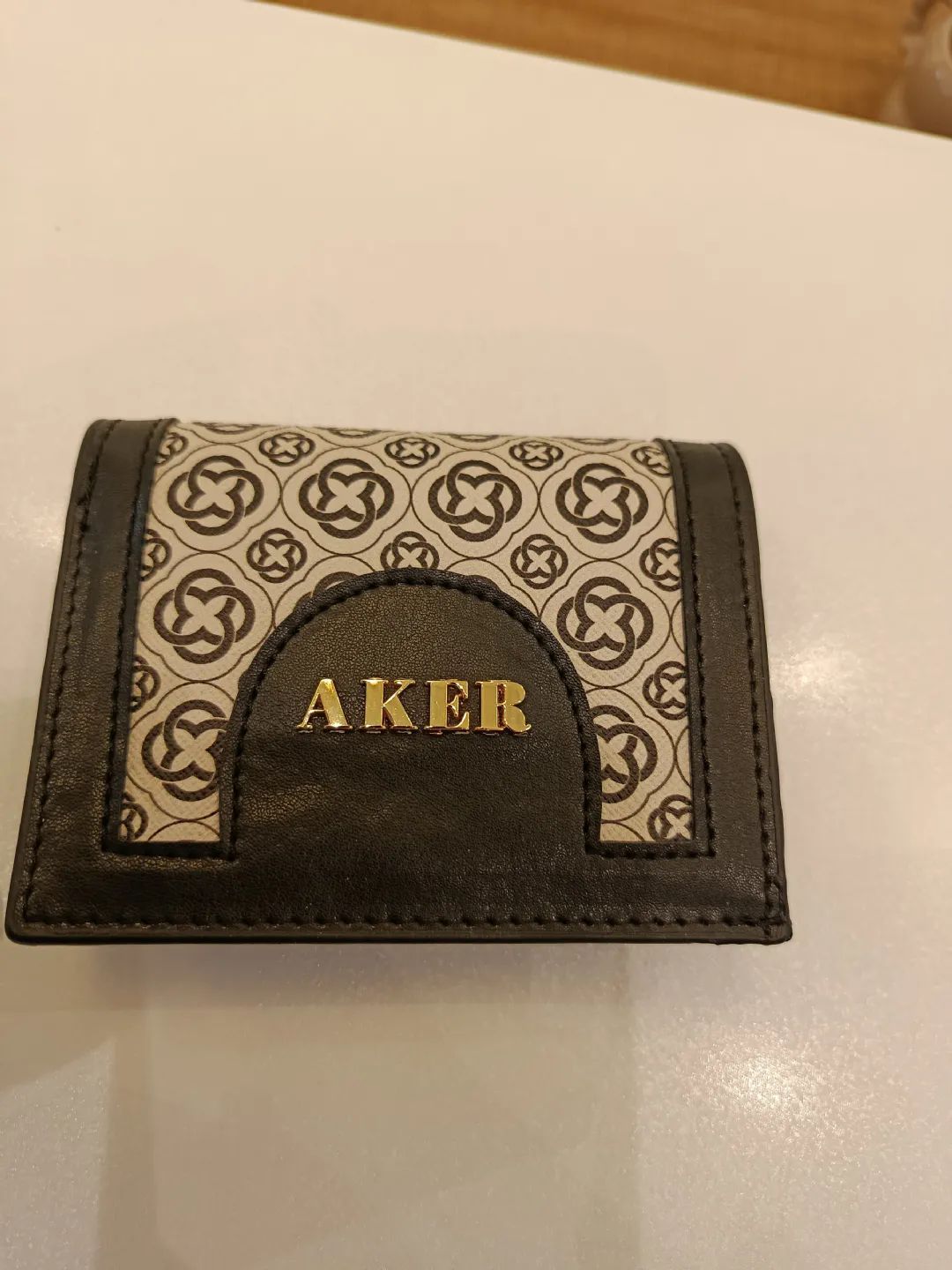 Monogram-Cuzdan-Siyah