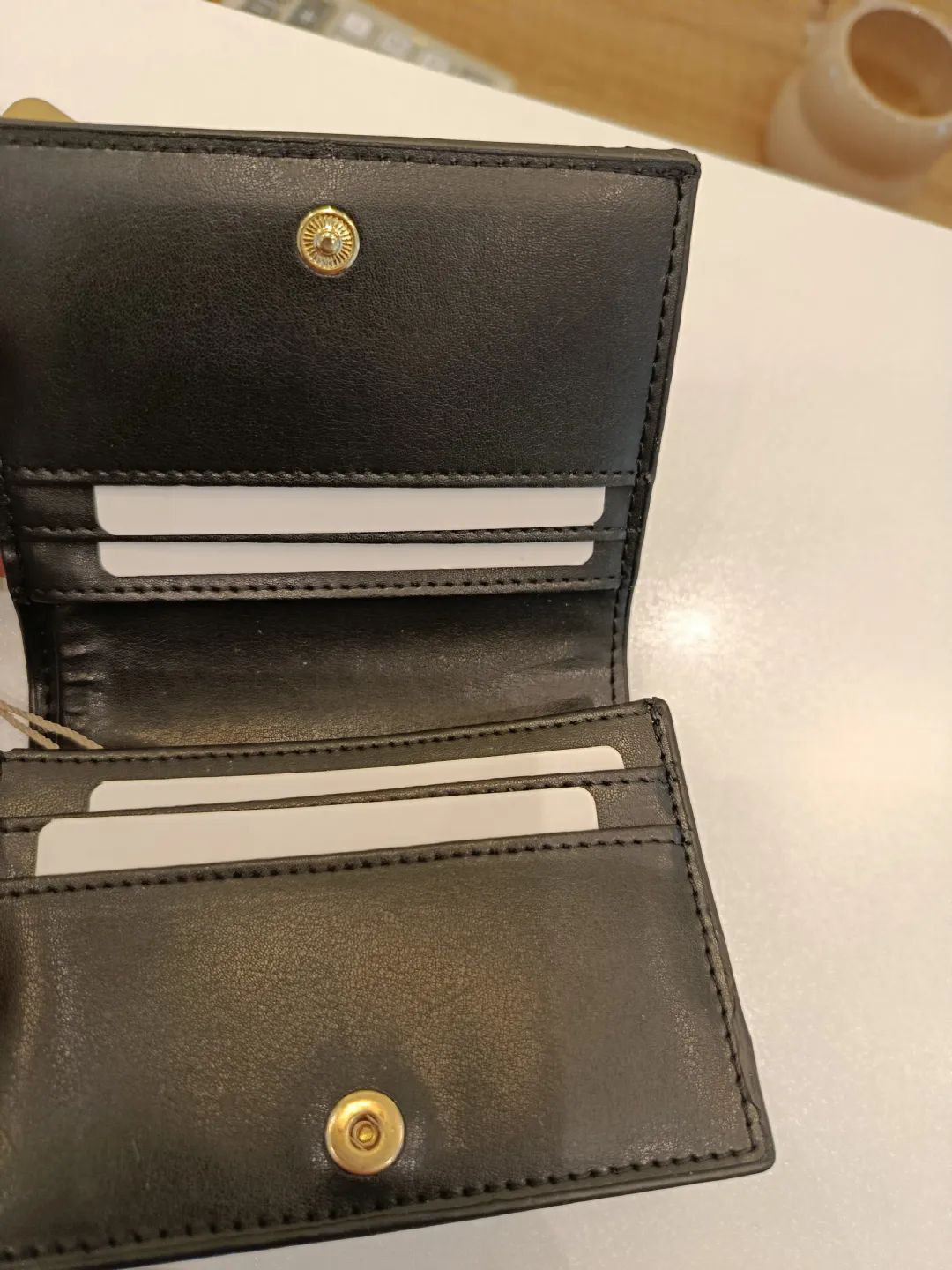 Monogram-Cuzdan-Siyah