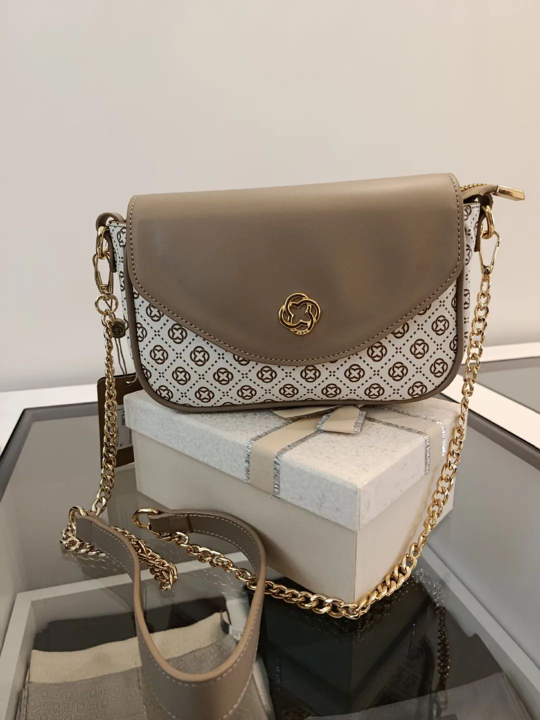 Monogram Zarf Modeli �anta Bej