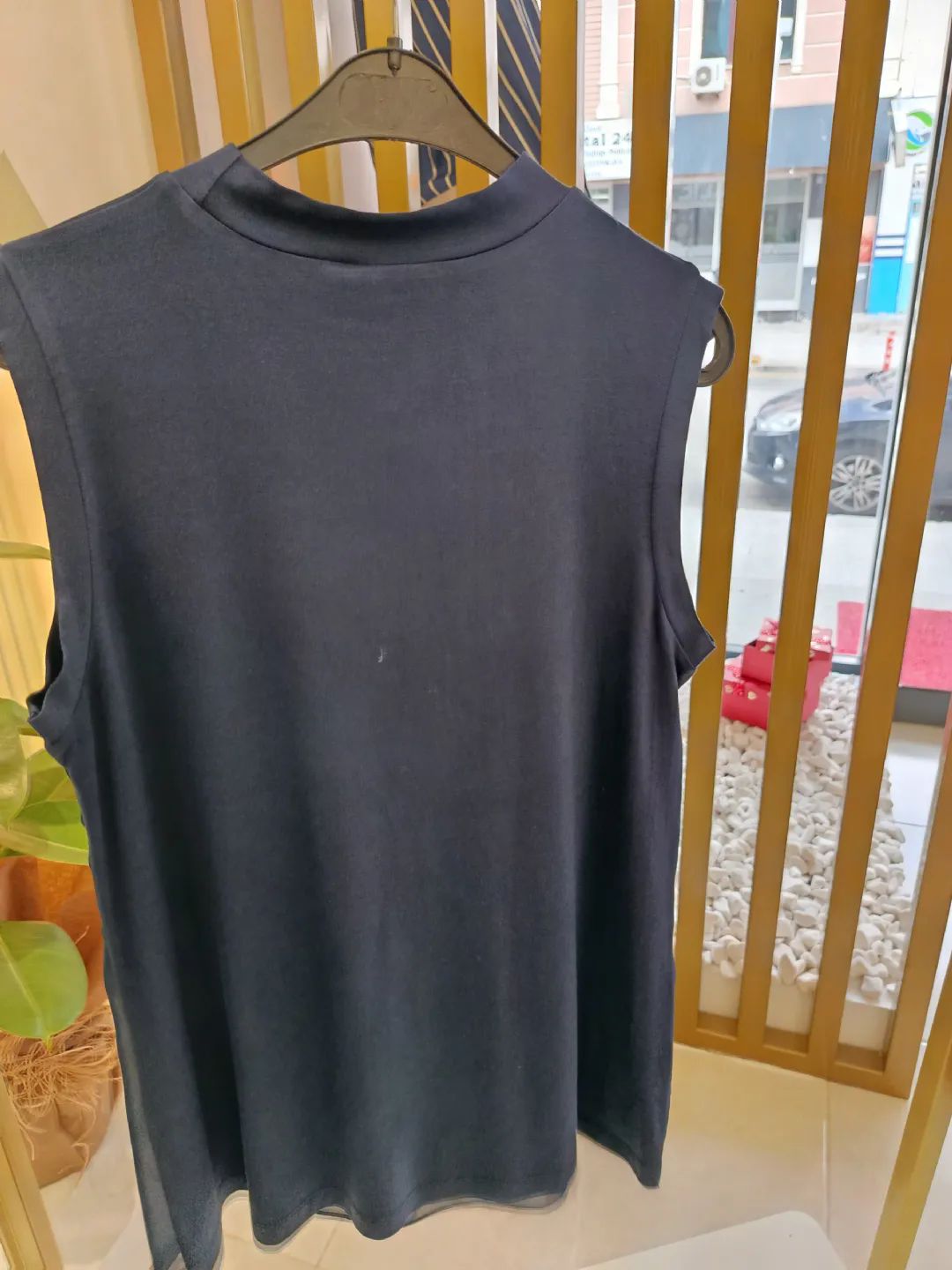 �n� �ifon Detayl� S�f�r Kol ��lik Lacivert