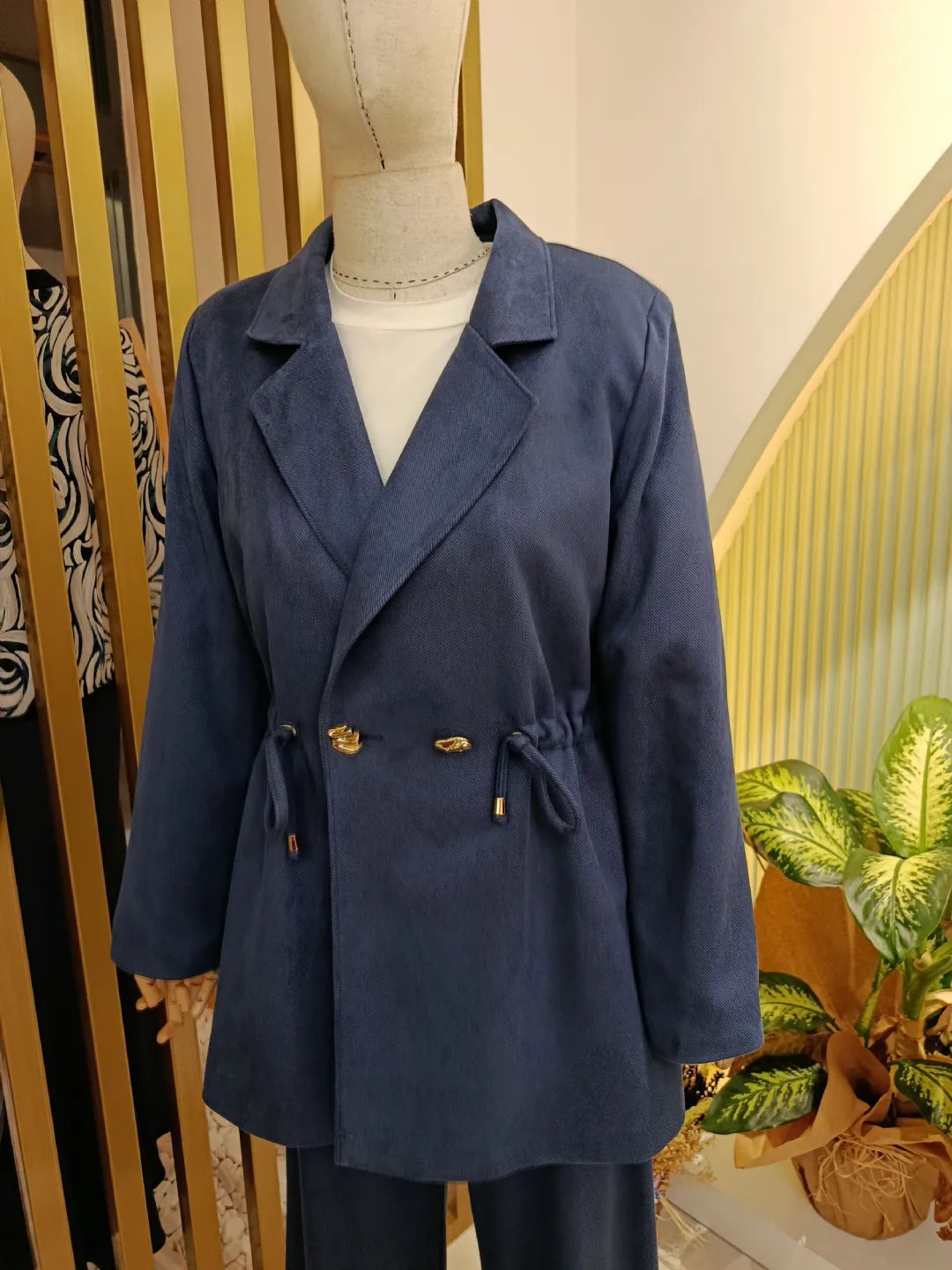 Orme-Kupra-Ceket-Takim-Lacivert