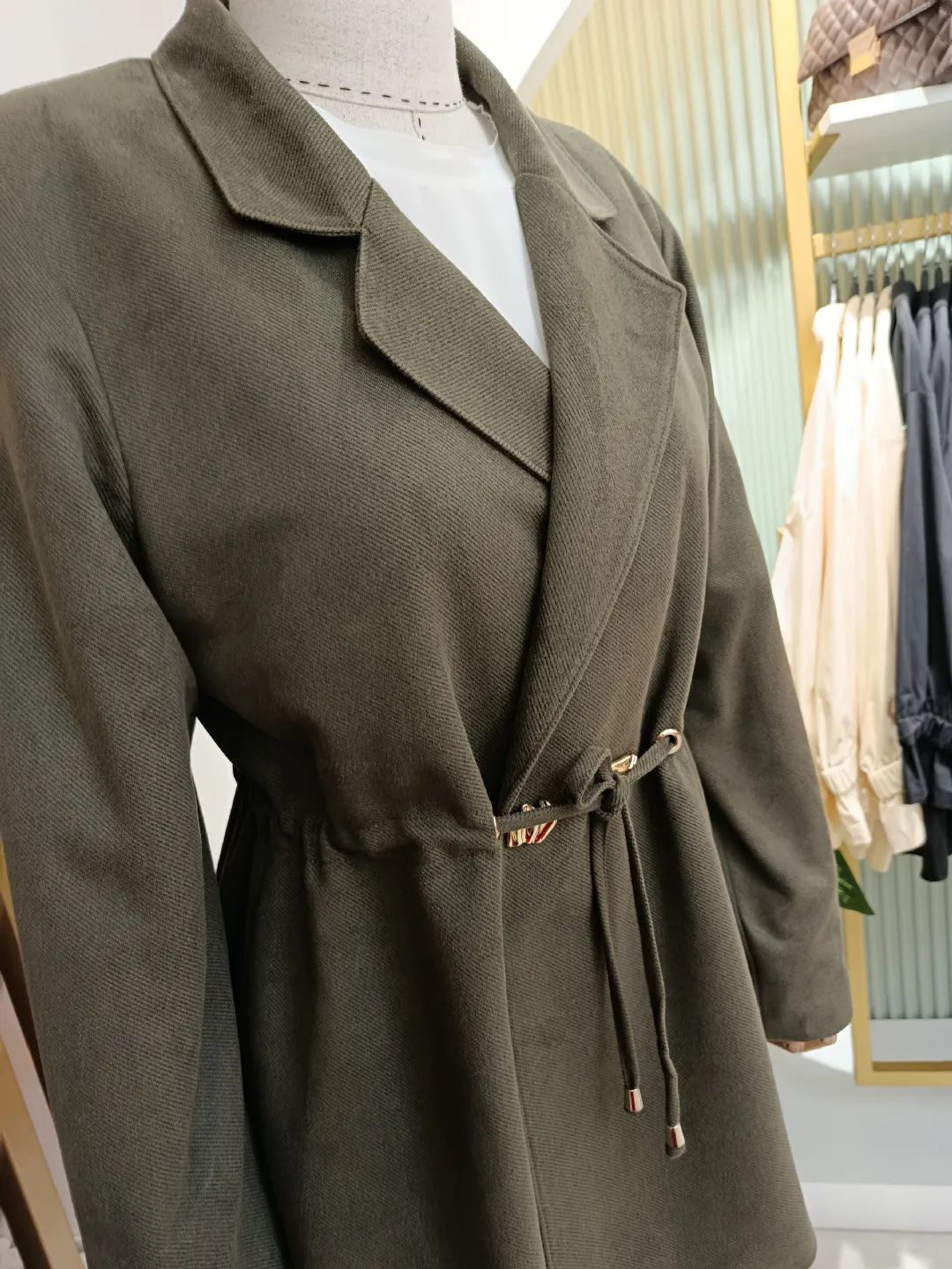 �rme Kupra Ceket Tak�m Z�mr�t