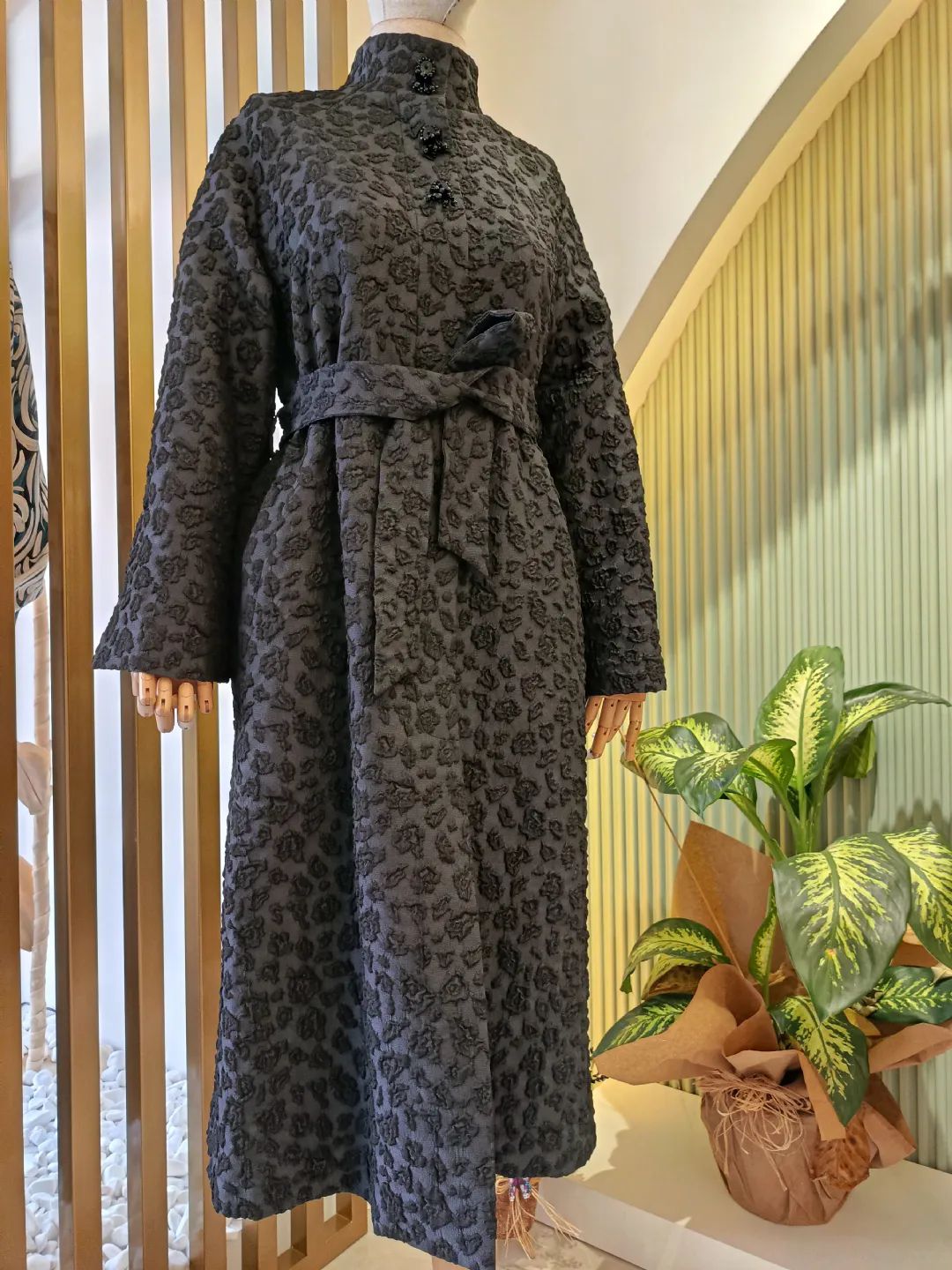 �zel Dokulu Tren� Siyah