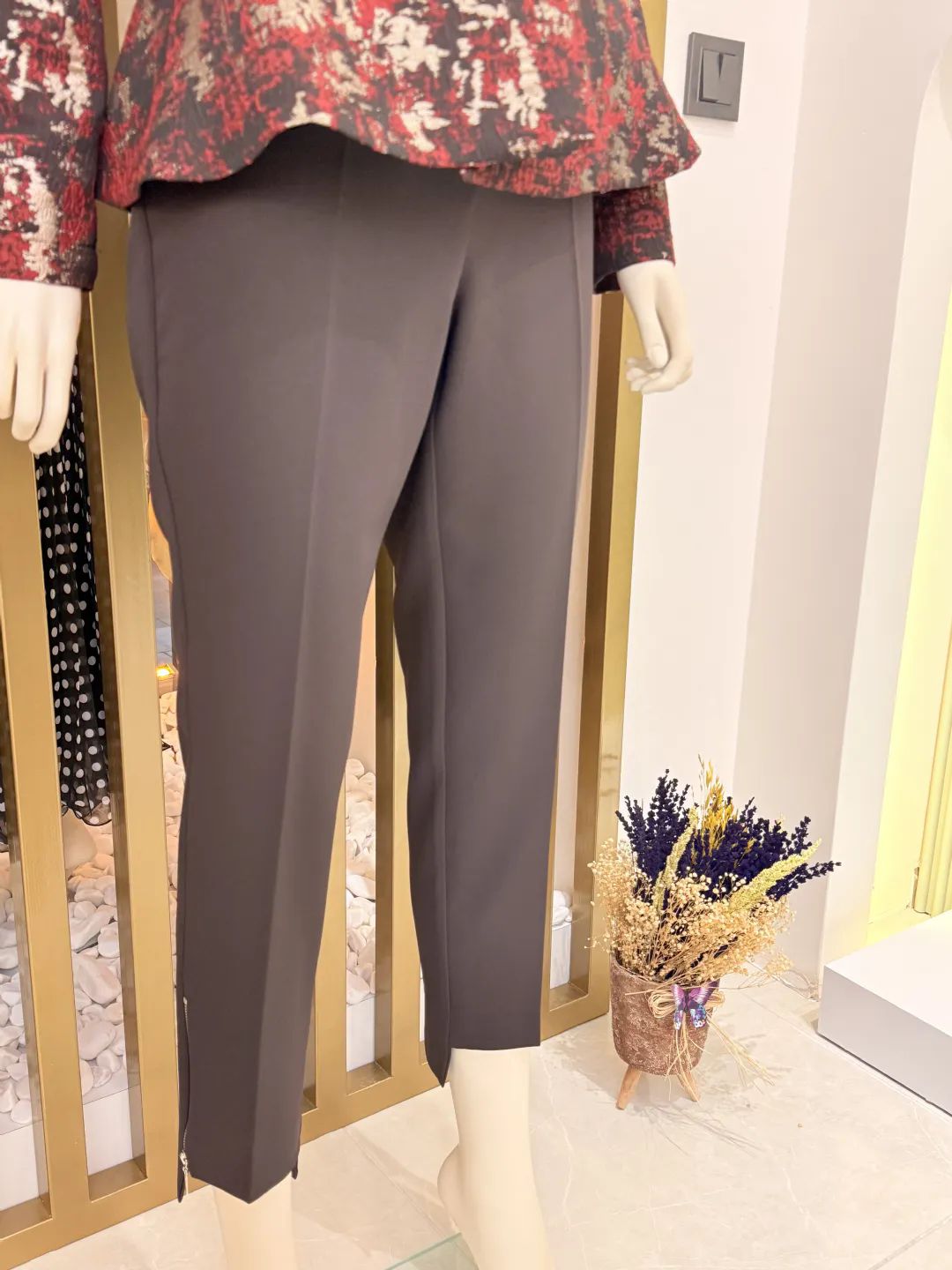 Pacasi-Fermuar-Detayli-Pantolon-Kahverengi