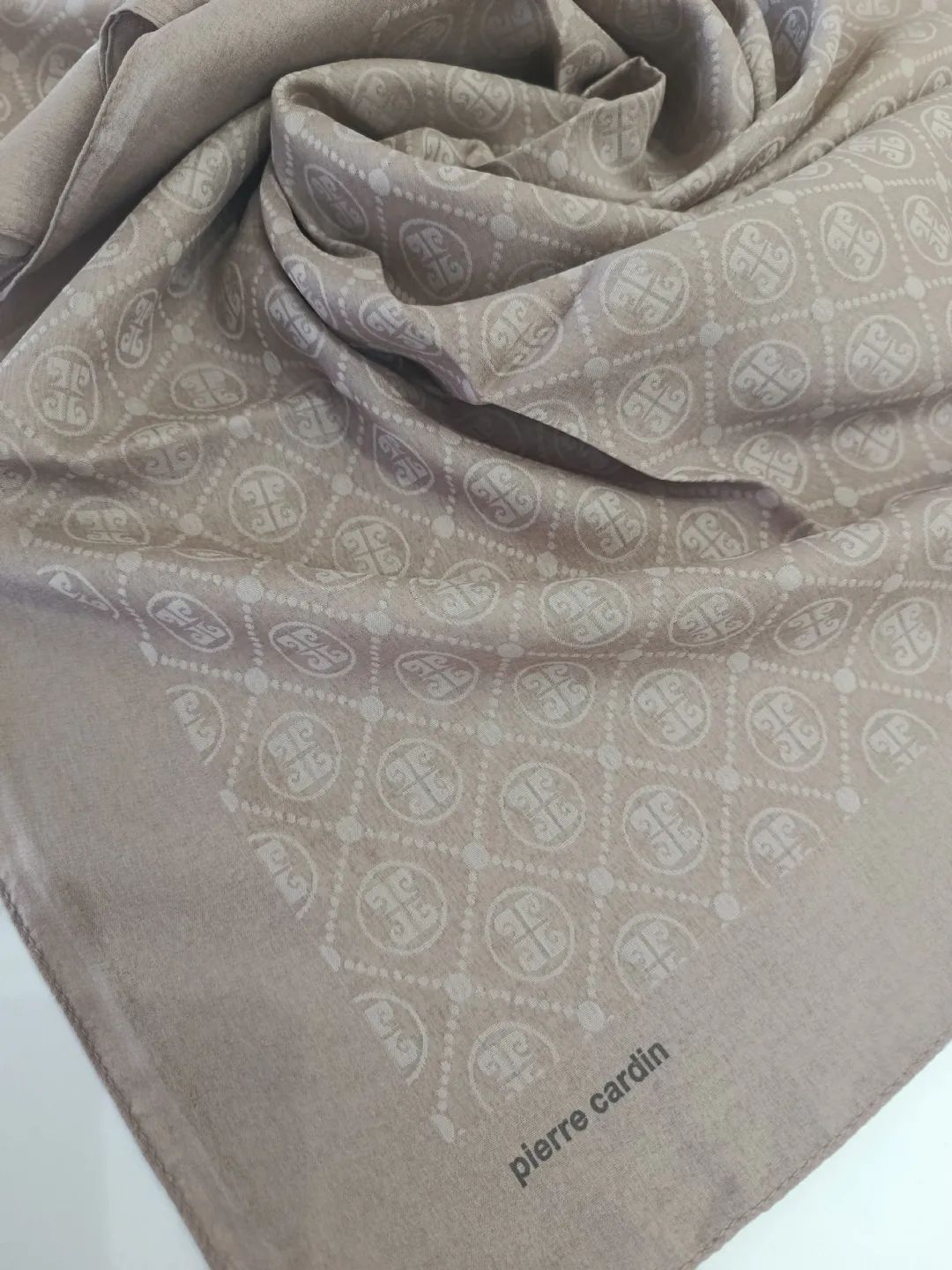 Pierre-Cardin-Pamuk-Ipek-Esarp-Camel