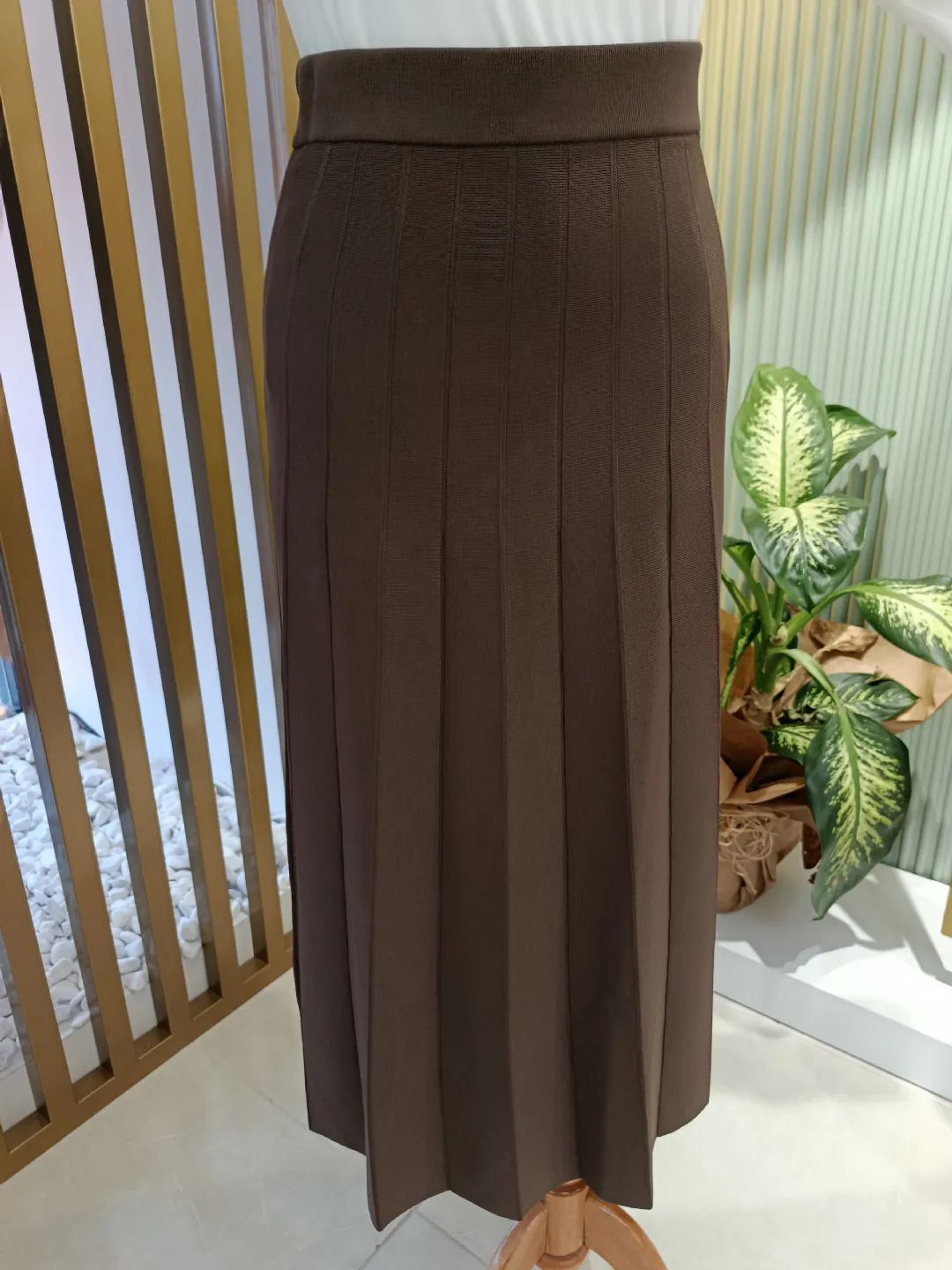 Piliseli-Rayon-Etek-Kahve