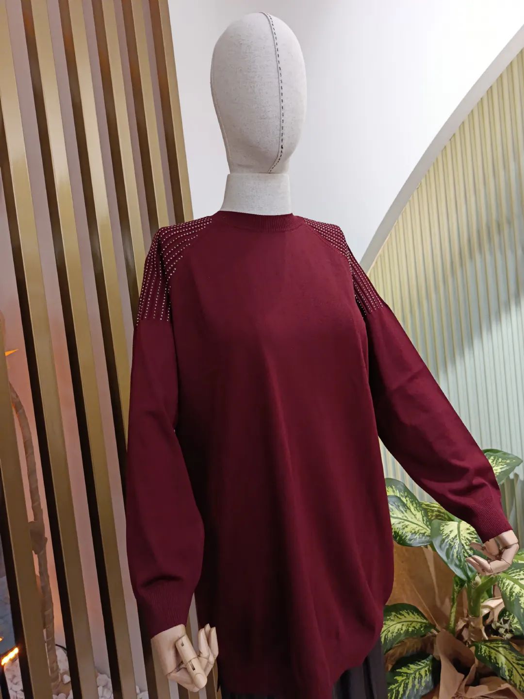 Pul-Baskili-Tunik-Bordo