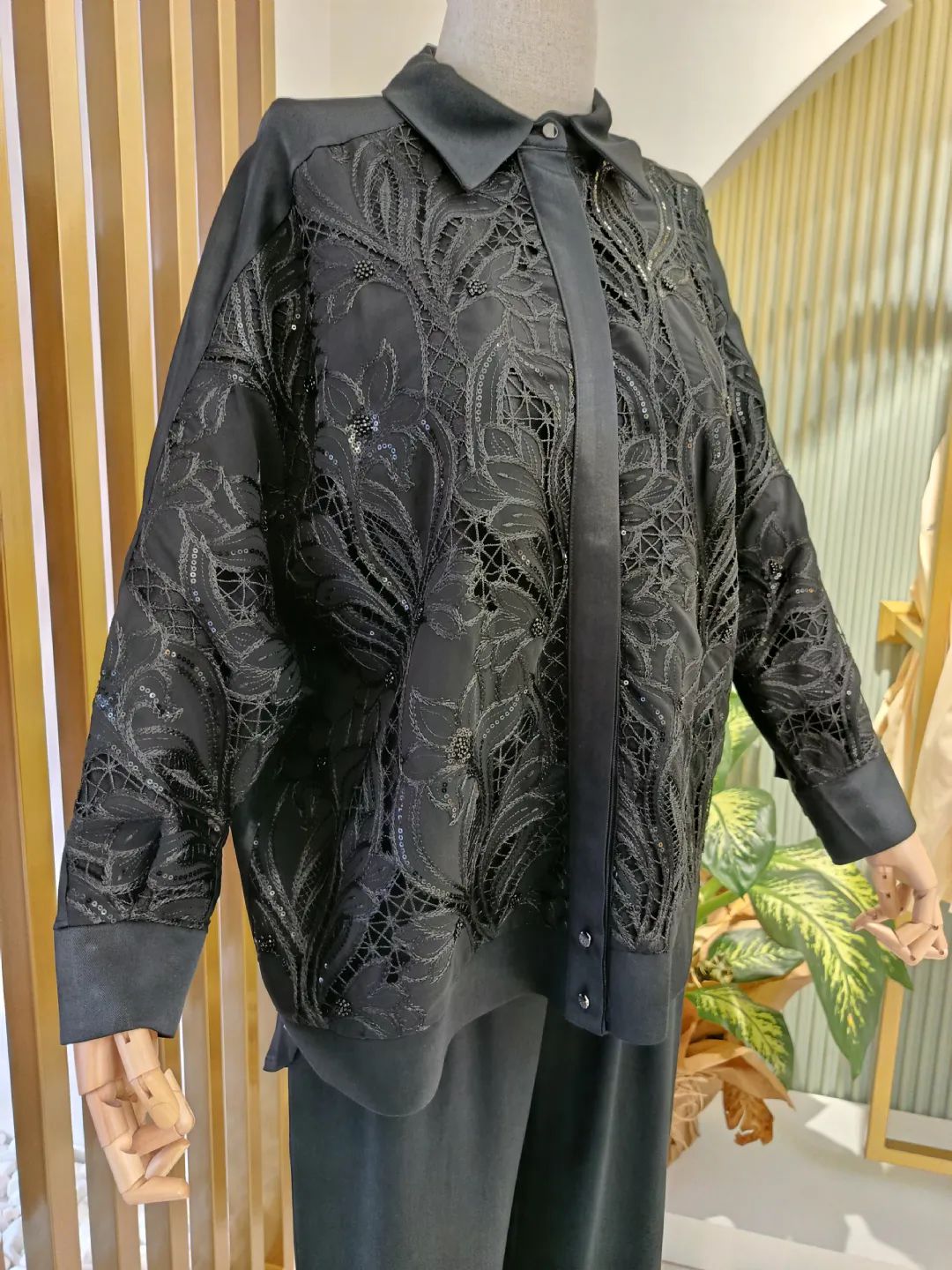 Pul Nak��l� Kombinli Tak�m Siyah