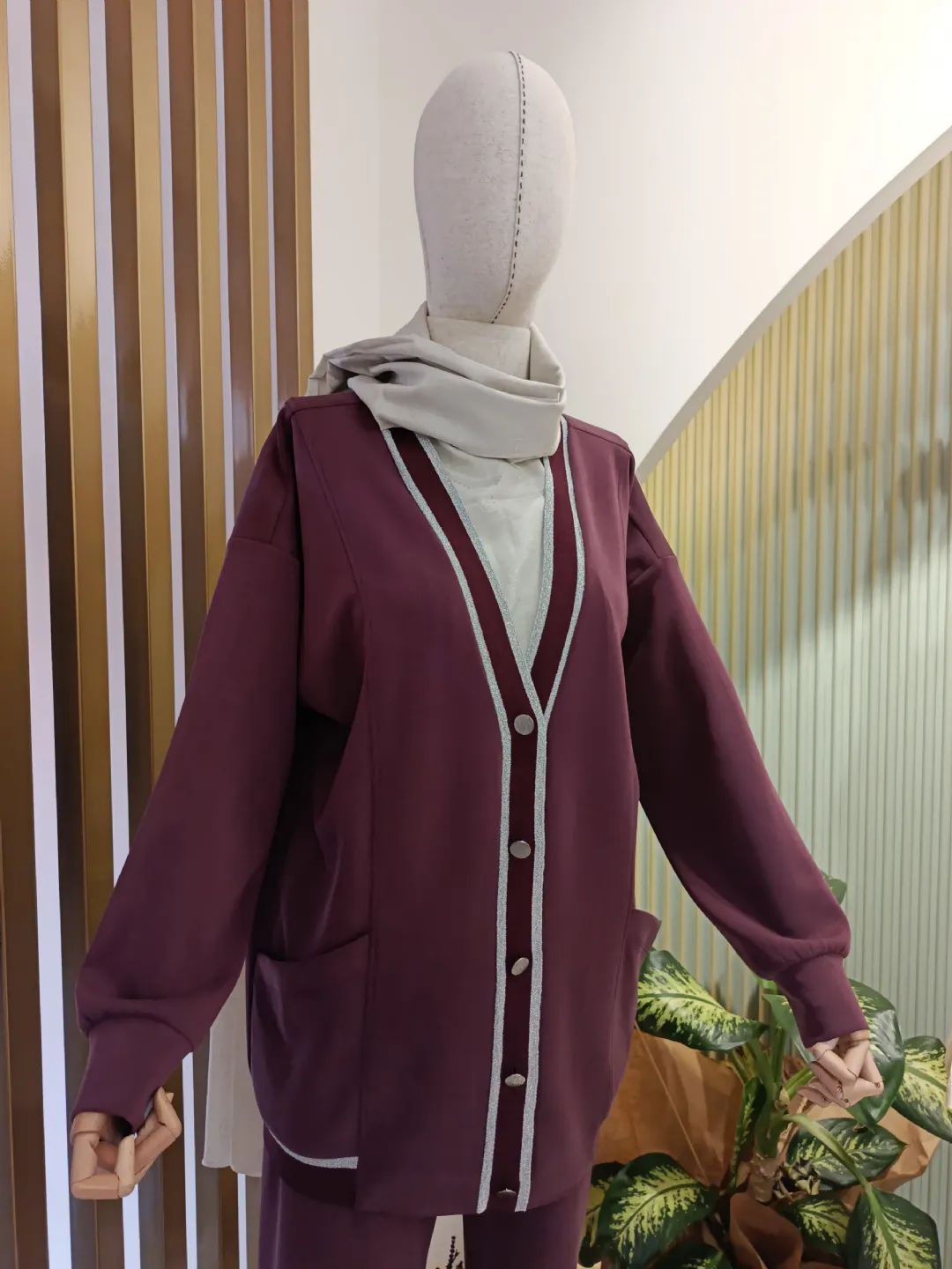 Sim �izgi Ribanal� Tak�m Bordo