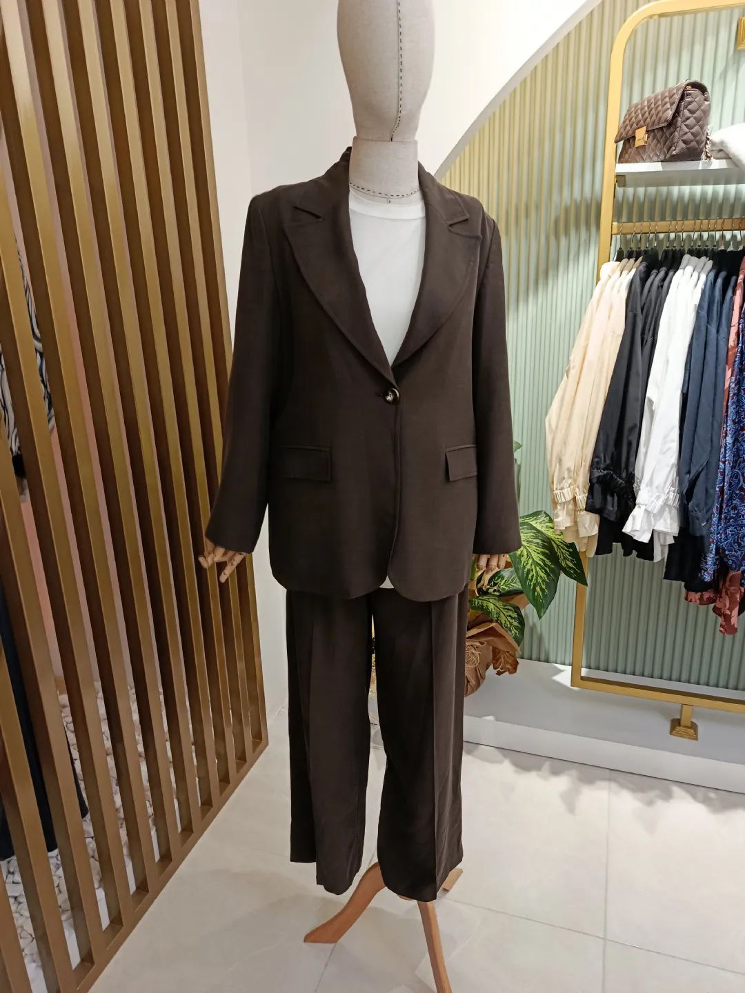 Tencel-Ceketli-Takim-Elbise-Kahve