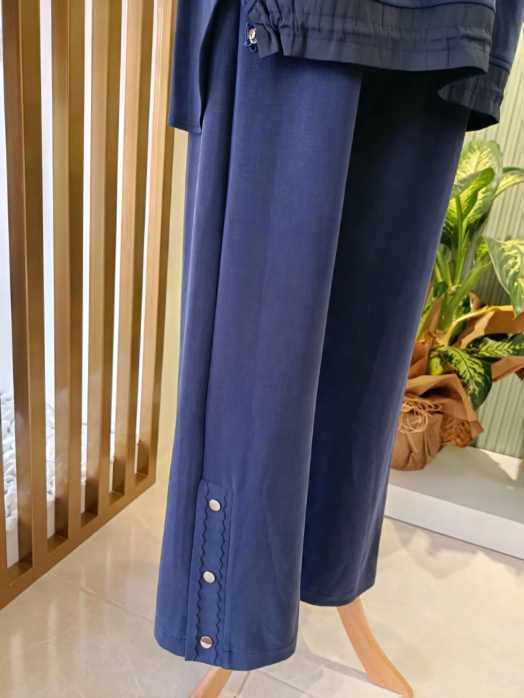 Zikzak Nerv�r Detayl� Tak�m Lacivert